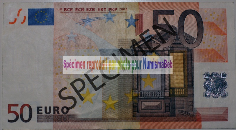 50 Euro Espagne W Duisenberg